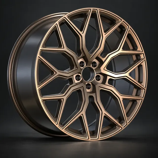 Rimvanta RV-0022 — cast wheels with geometric spokes